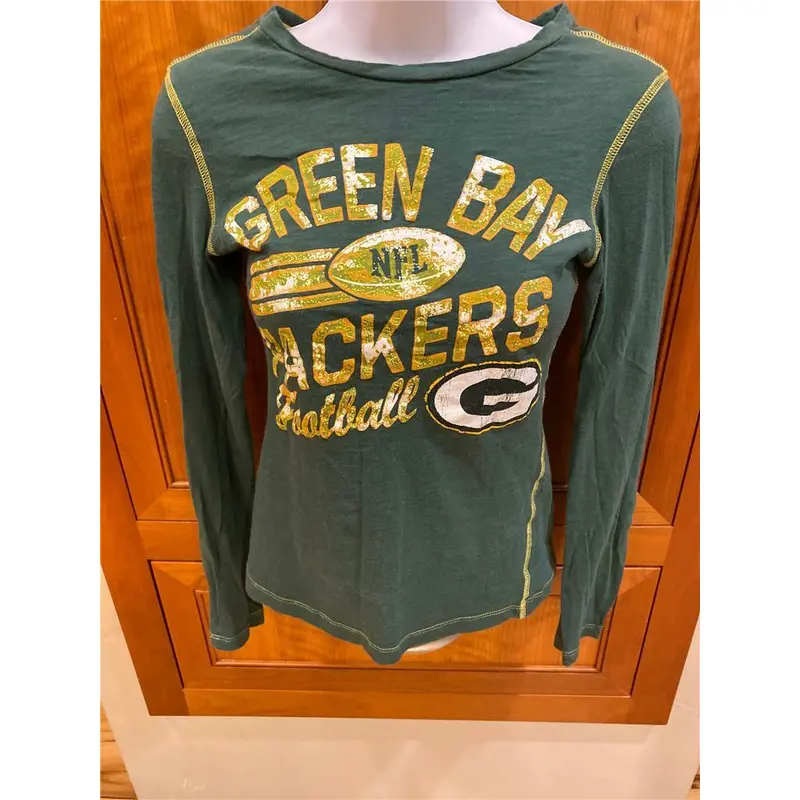 Womens S Small NFL Green Bay Packers Team Apparel Shirt Jersey