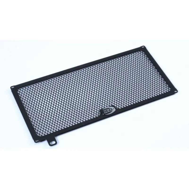 R&G Racing Black Aluminum Radiator Guard For 2015-2024 Kawasaki Versys 650 KLE650A