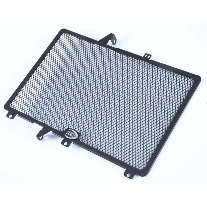 R&G Racing Black Aluminum Radiator Guard RAD0187BK
