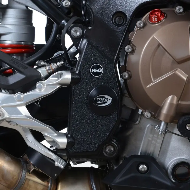 R&G Racing Black Boot Guard Kit For 2021-2024 BMW S1000R Sport