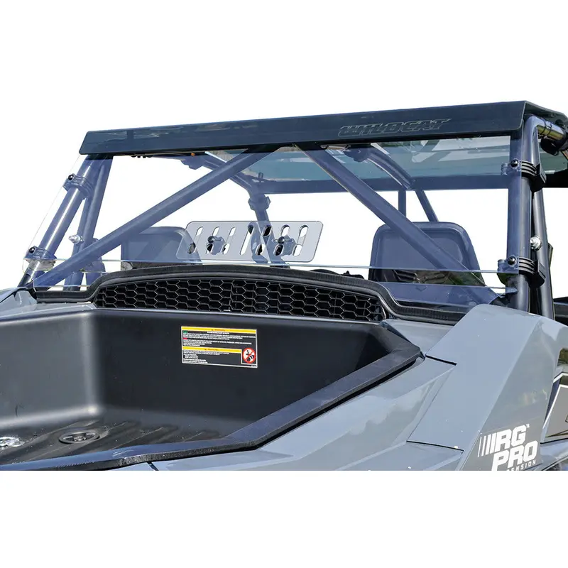 SPIKE REAR WINDSHIELD W/VENT TEX 77-1200V-R