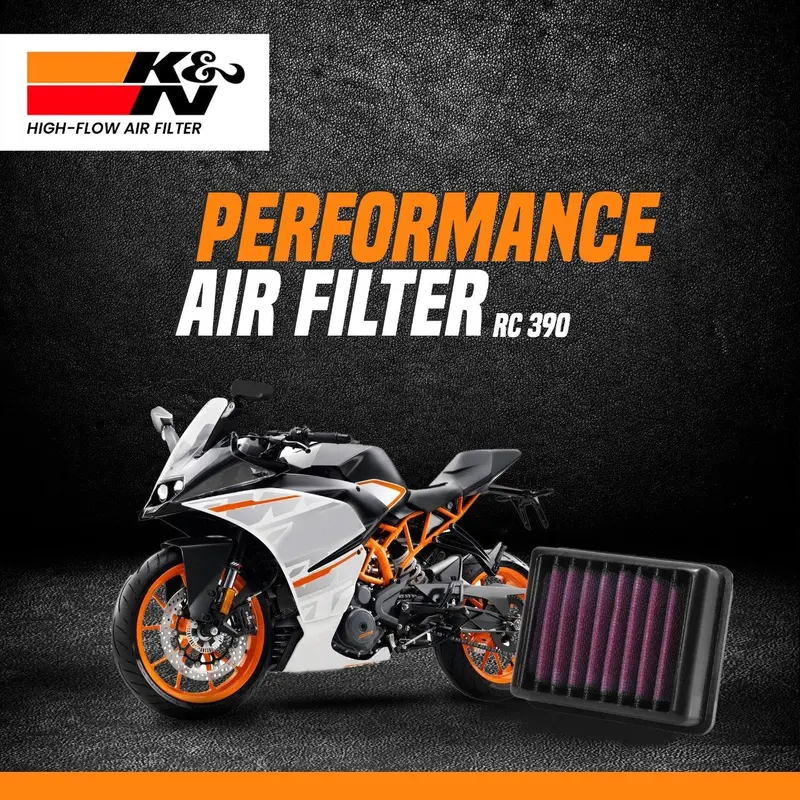 KTM RC 390 K&N Air Filter (BS4)
