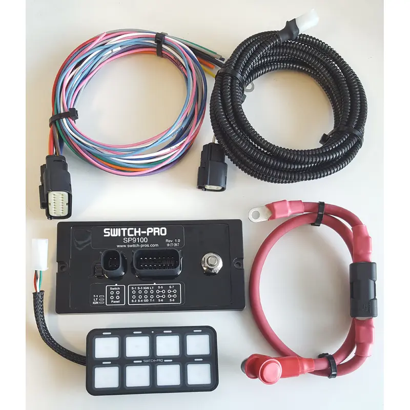 Switch-Pros SP-9100 Bezel Style 8-Switch Panel Power System