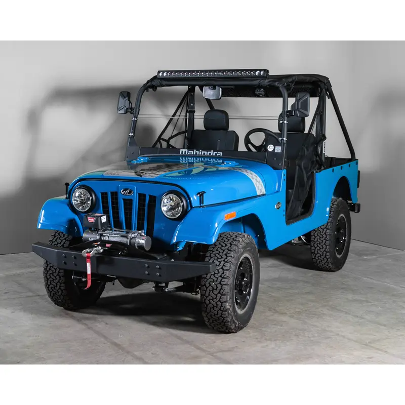 TERRARIDER MAHINDRA ROXOR HALF UTV WINDSHIELD - SCRATCH RESISTANT 3/16