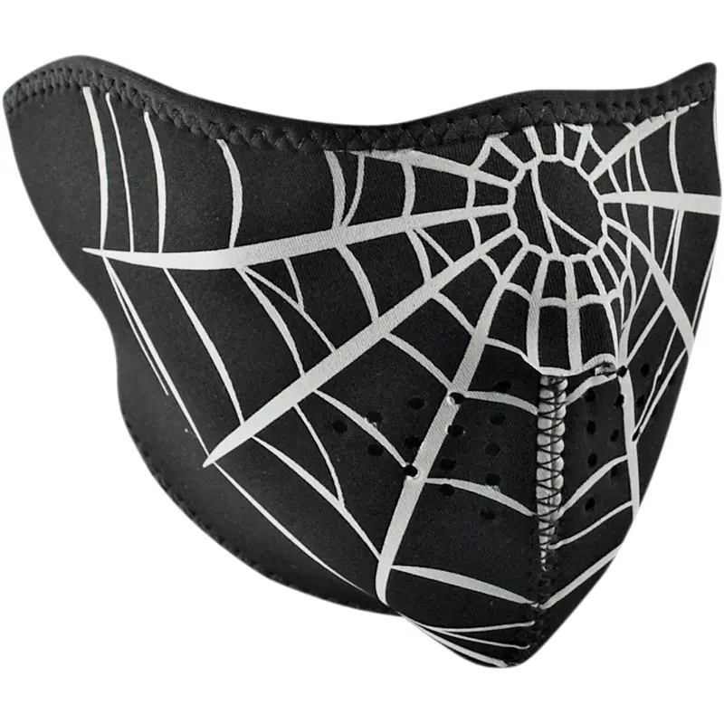ZAN HEADGEAR Half Mask - Spider Web WNFM055H