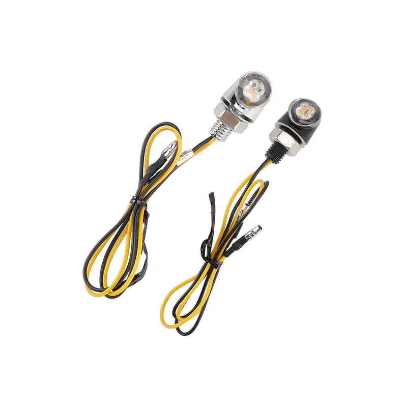 Universal Motorcycle 12V LED Turn Signal Indicator Light 8mm