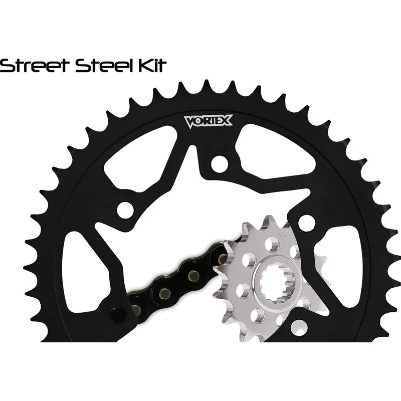 VORTEX SPROCKET/CHAIN KIT BLACK CK5140