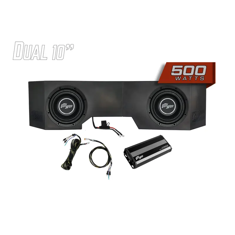 Can-Am Defender 500W Dual 10" Subwoofer Kit | UTVS-DEF-SUB-500-2
