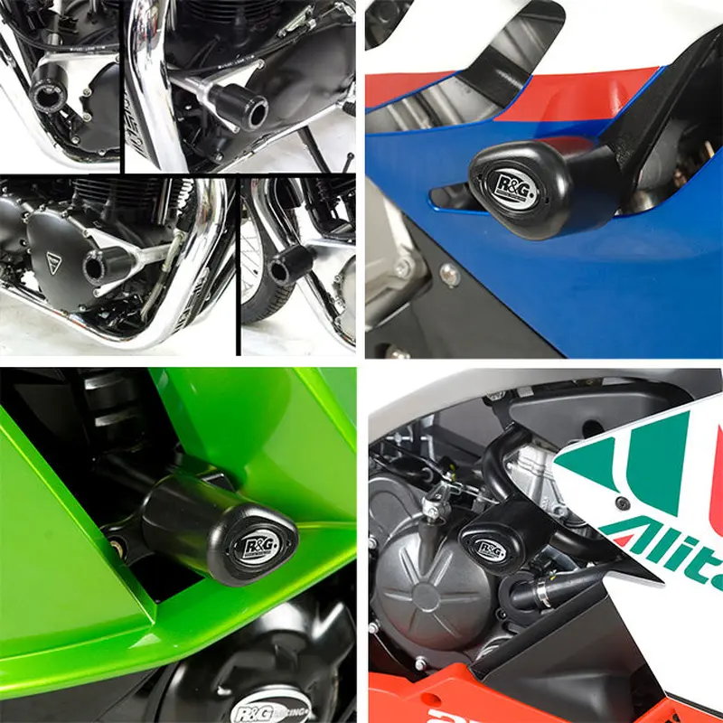 Crash Pro - Aero F900 R/XR Rear White R&G (CP0491WH)