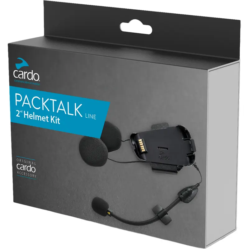 Packtalk Bold/Black 2nd Helmet Kit