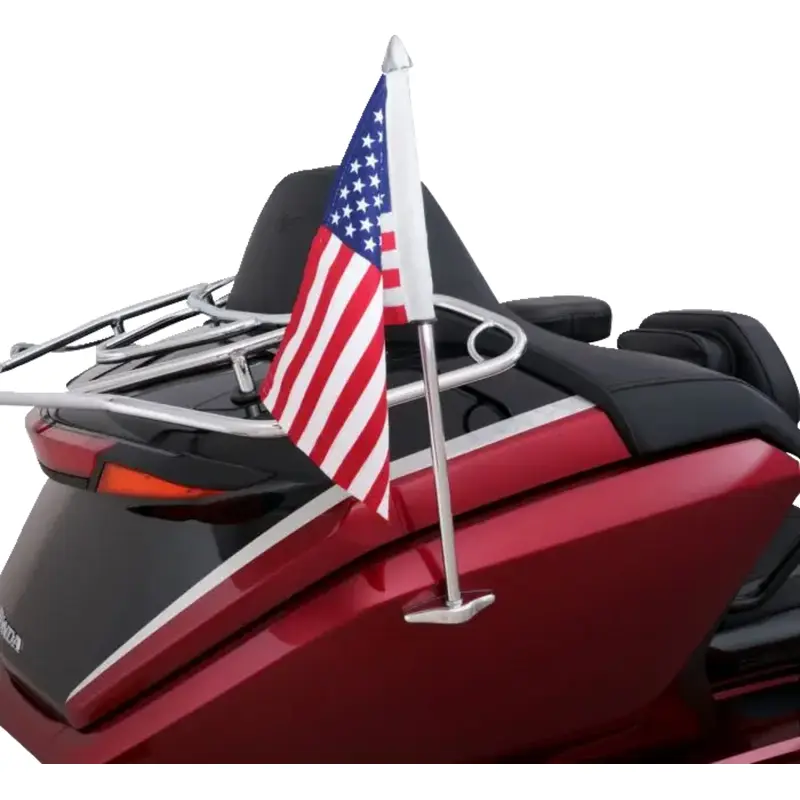 SHOW CHROME Flag Pole - Chrome - GL 1800 52-974