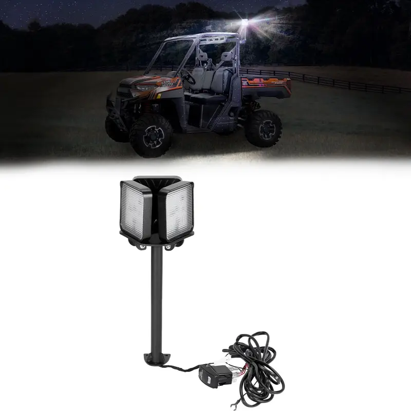 Work Light LED Spotlight for Polaris  Pro XD/ Ranger 1000/ XP 1000 2018-2025