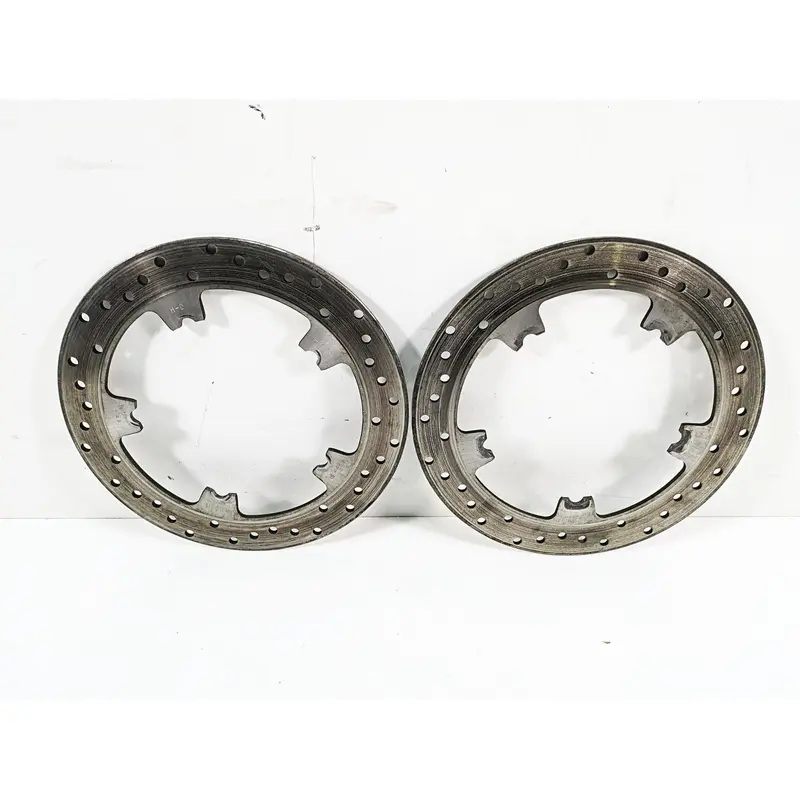 2015 Harley FXDL Dyna Low Rider Front Brake Disc Rotor Set 44553-06A