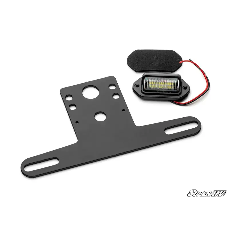 Universal Lighted License Plate Holder
