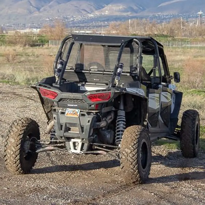 MotoRoof Rear Window Split Back  Polaris RZR  2/4 Door  Black