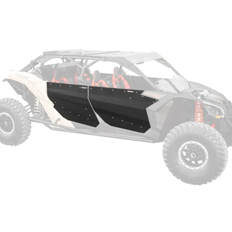 SuperATV Heavy Duty Aluminum Doors for Can-Am Maverick X3 MAX (2017+)