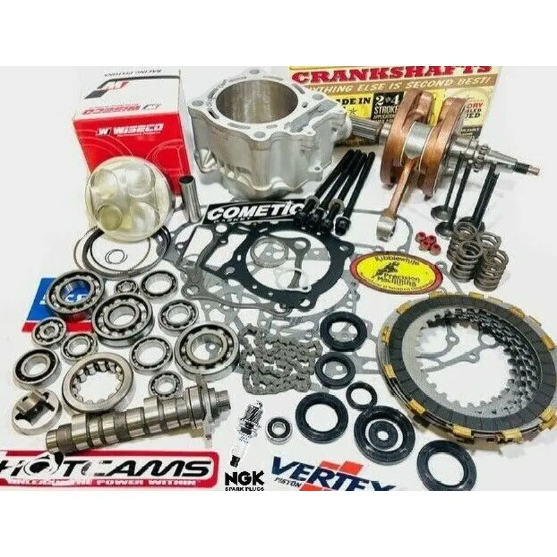 06+ TRX 450R 100mm Big Bore Stroker Complete Rebuild +1 Valves Stage 3 Cam Kit