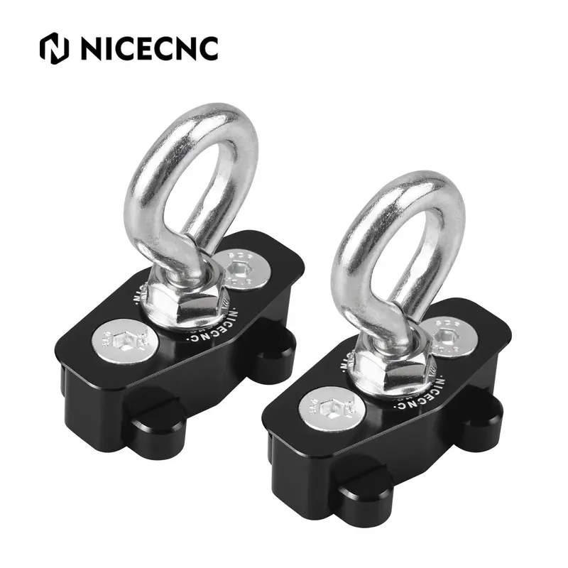UTV Lock Tie Down LinQ Anchors Cargo Hook Mount Kit For Can Am Maverick X3