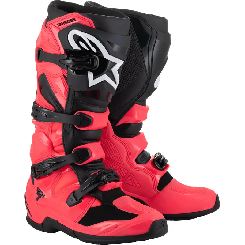 Alpinestars Tech 7 Boots Diva Pink/Black - Part Number: 2012025-3811-11