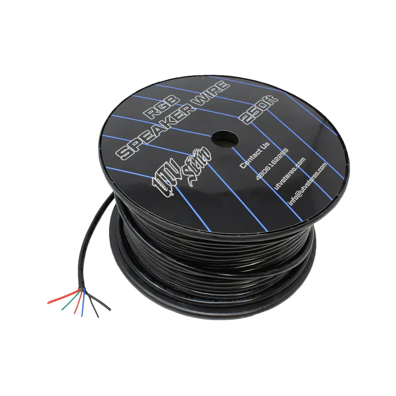 6 Conductor RGB Speaker Wire - 250'