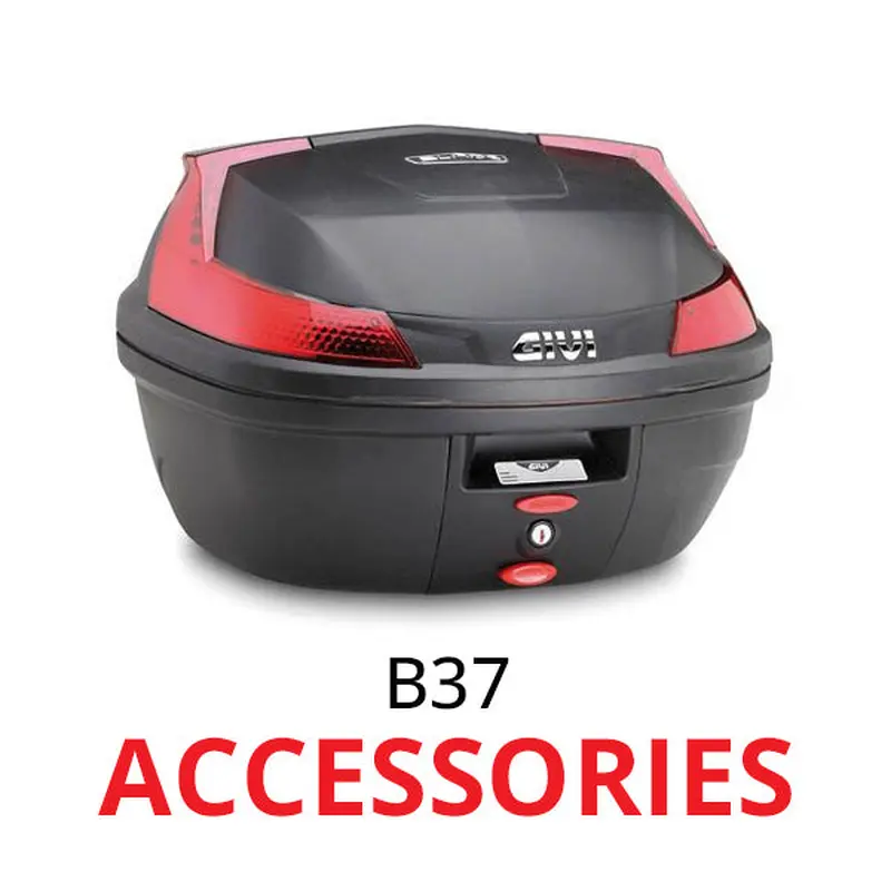 B37 Monolock Top Box (37 litre) optional accessories