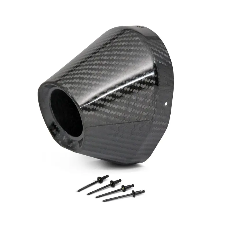 PRO CIRCUIT CARBON END CAP 4.5" HOLE 1 3/4 TI5/TI6 CAP/RIVETS PC4022-0001