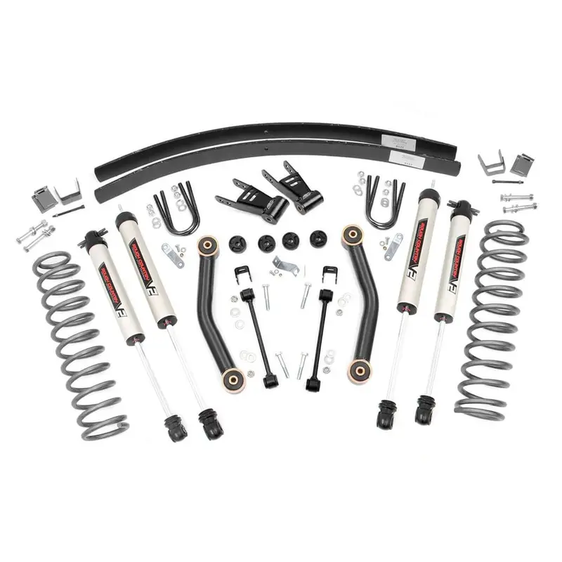 4.5 Inch Lift Kit | V2 | Rear AAL | Jeep Cherokee XJ 2WD/4WD (1984-2001) | 62370