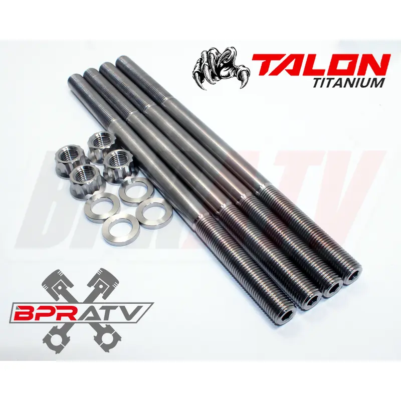 YZ450F YZ 450F TITANIUM Head Studs Best Strongest Head Stud Cylinder Bolts Kit
