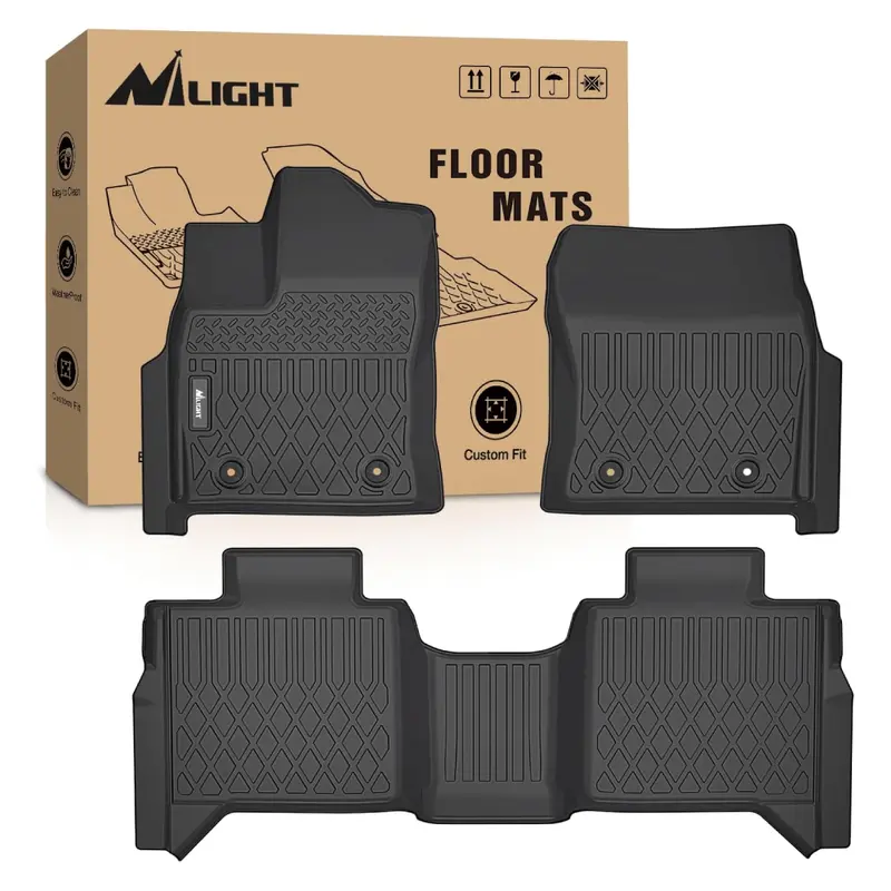 2022 2023 2024 2025 Toyota Tundra CrewMax Cab TPE Floor Mats