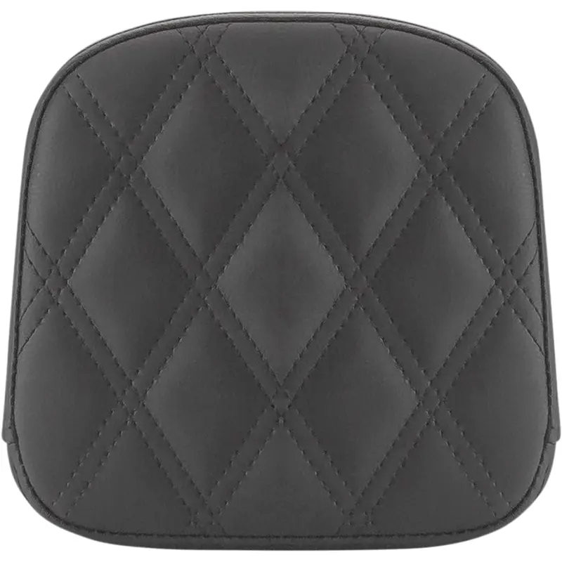 SADDLEMEN Sissy Bar Pad - Lattice Stitched - Black - FL '99-'23 040743