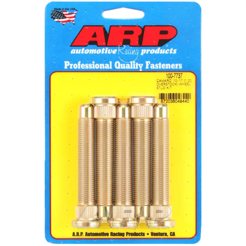 ARP 10-17 Chevrolet Camaro M14 1in Over Stock Length Wheel Stud Kit