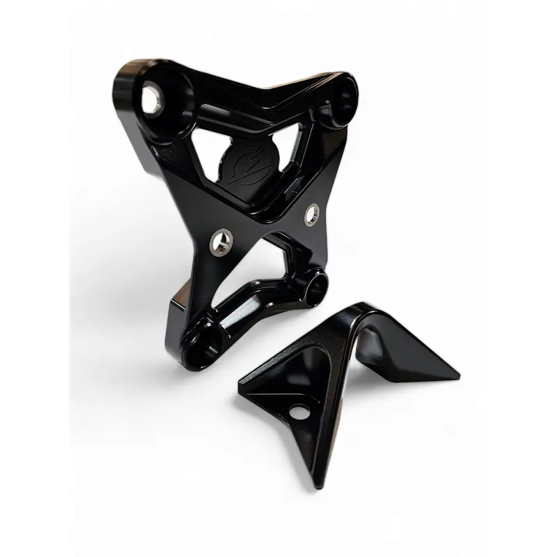 2017-2021 Can Am X3 Maverick EOD Radius Rod Plate with Tow Hook Black