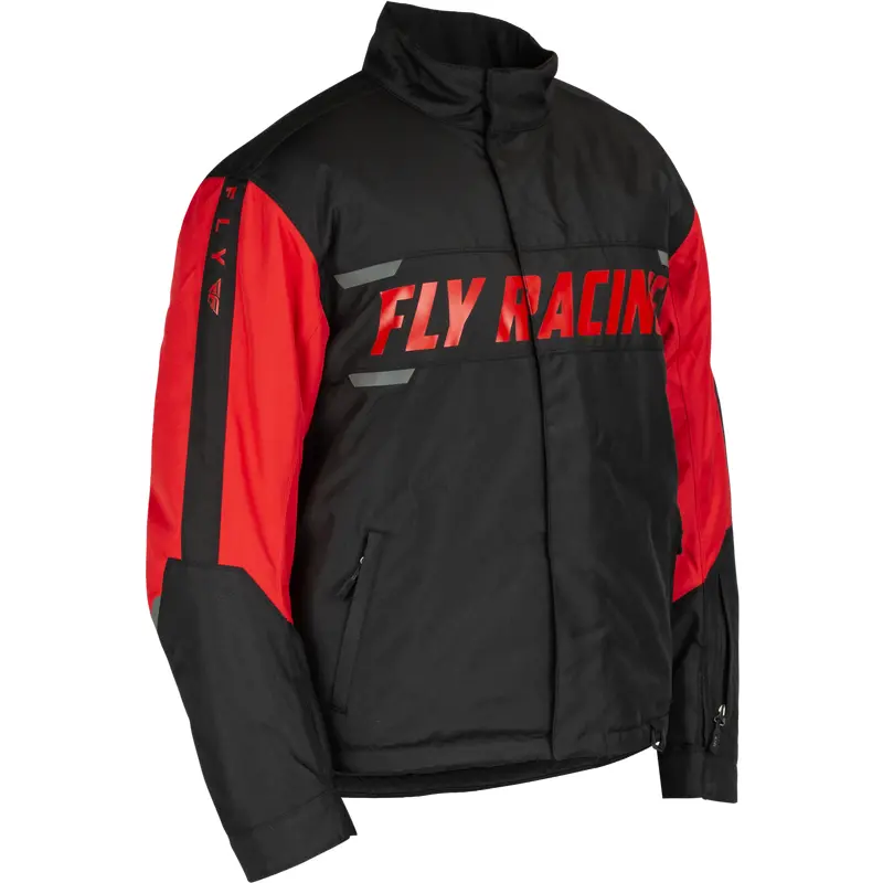 Fly Racing - Outpost Jacket Black/Red Lg