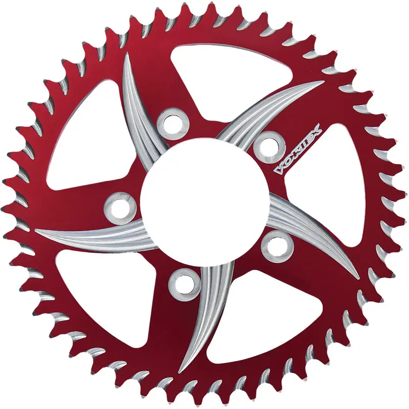 VORTEX CAT5 REAR ALUMINUM SPROCKET RED 42T 526ZR-42