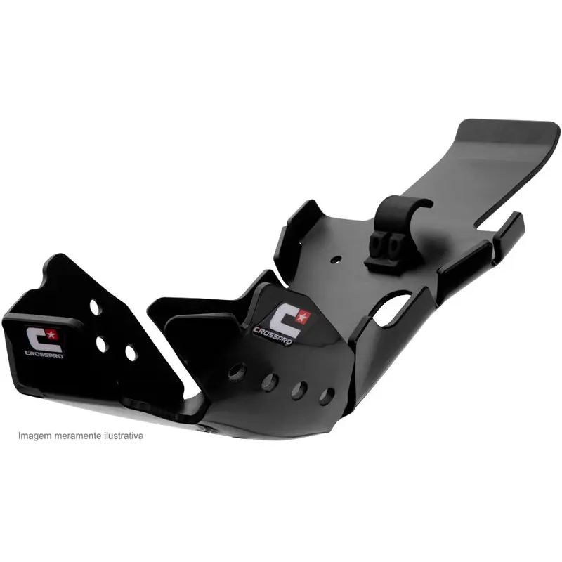 SKID PLATE CROSSPRO DTC WITH LINKAGE PROTECTION PLASTIC YAMAHA WR450F 16-18