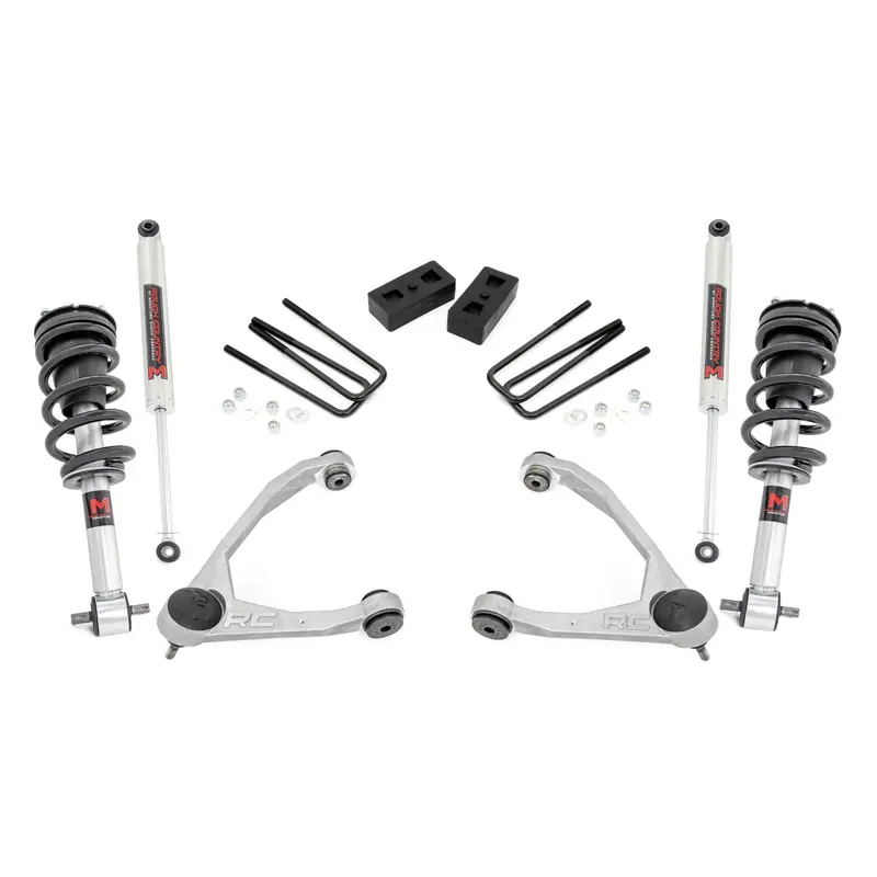 3.5 Inch Lift Kit | Cast Steel | M1 Strut | | Chevy/GMC 1500 (14-16) | 19840
