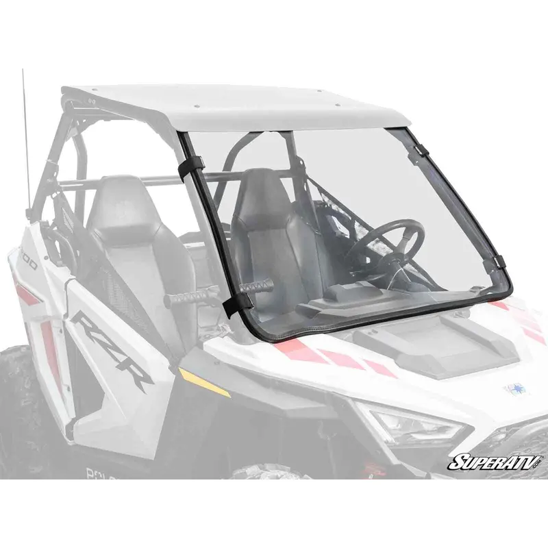 SuperATV Heavy Duty Full Windshield for Polaris RZR 200 (2022+)