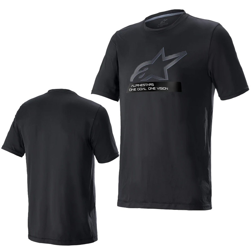 AlpineStars Ageless V3 Short Sleeve Tech Tee Shirt - S - Black
