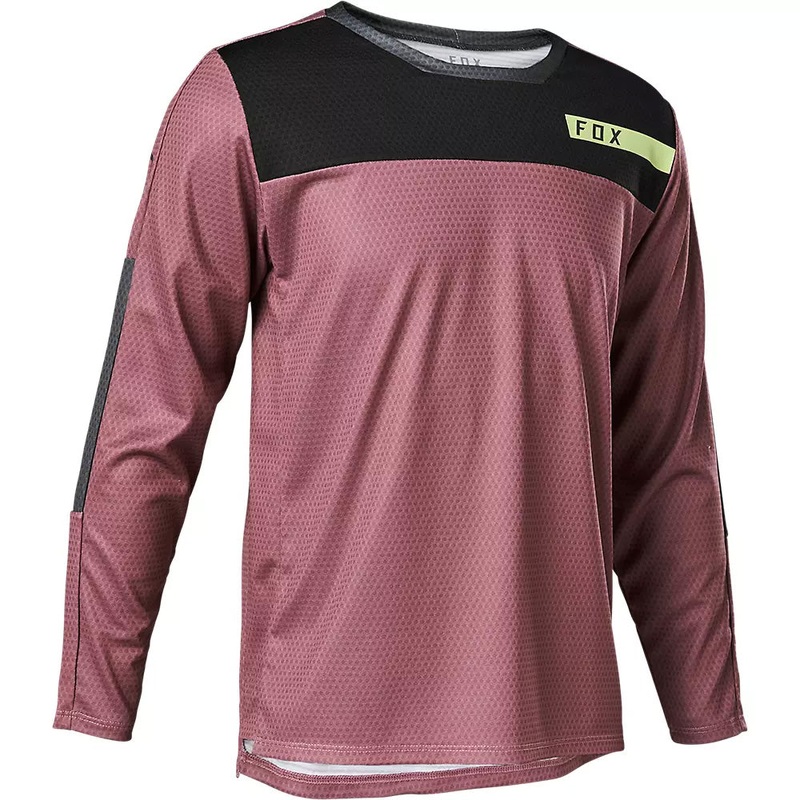 Fox Defend SE Park Youth Long Sleeve Jersey - Youth L - Boulder