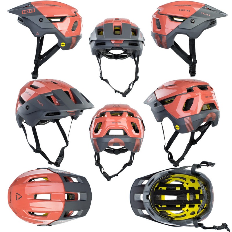 Ion Traze Amp MIPS Helmet - S - Crimson Earth