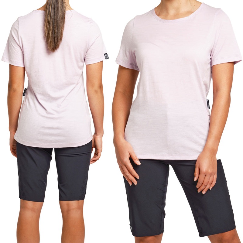 Norman MTB Women's Marino-Edge Short Sleeve Tech Tee - Women's XS - Lilac
