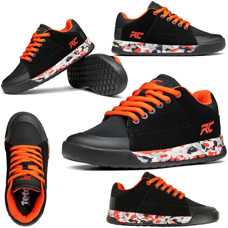 Ride Concepts Livewire Youth Limited Edition Flat Shoes - Youth US 6.0 - Vulcan Black