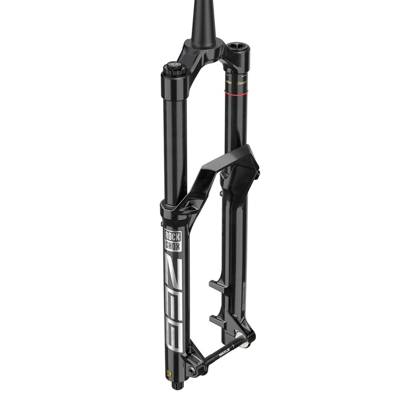 Rockshox Lyrik Ultimate Charger 3 RC2 Debonair+ D1 Fork - Gloss Black - 15x110mm Boost - Maxle Stealth - 44mm - 160mm - 2023 - Tapered 1 1-8-1.5 Inch - 29 Inch