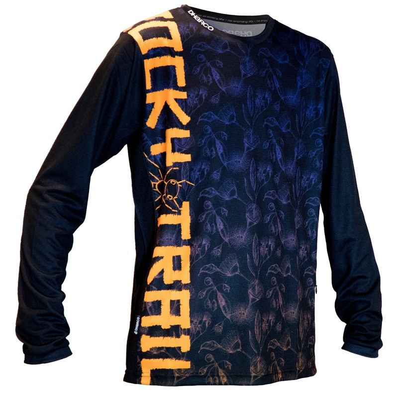 Rocky Trail X DHaRCO Men's Gravity Long Sleeve Jersey - L - Rocky Trail